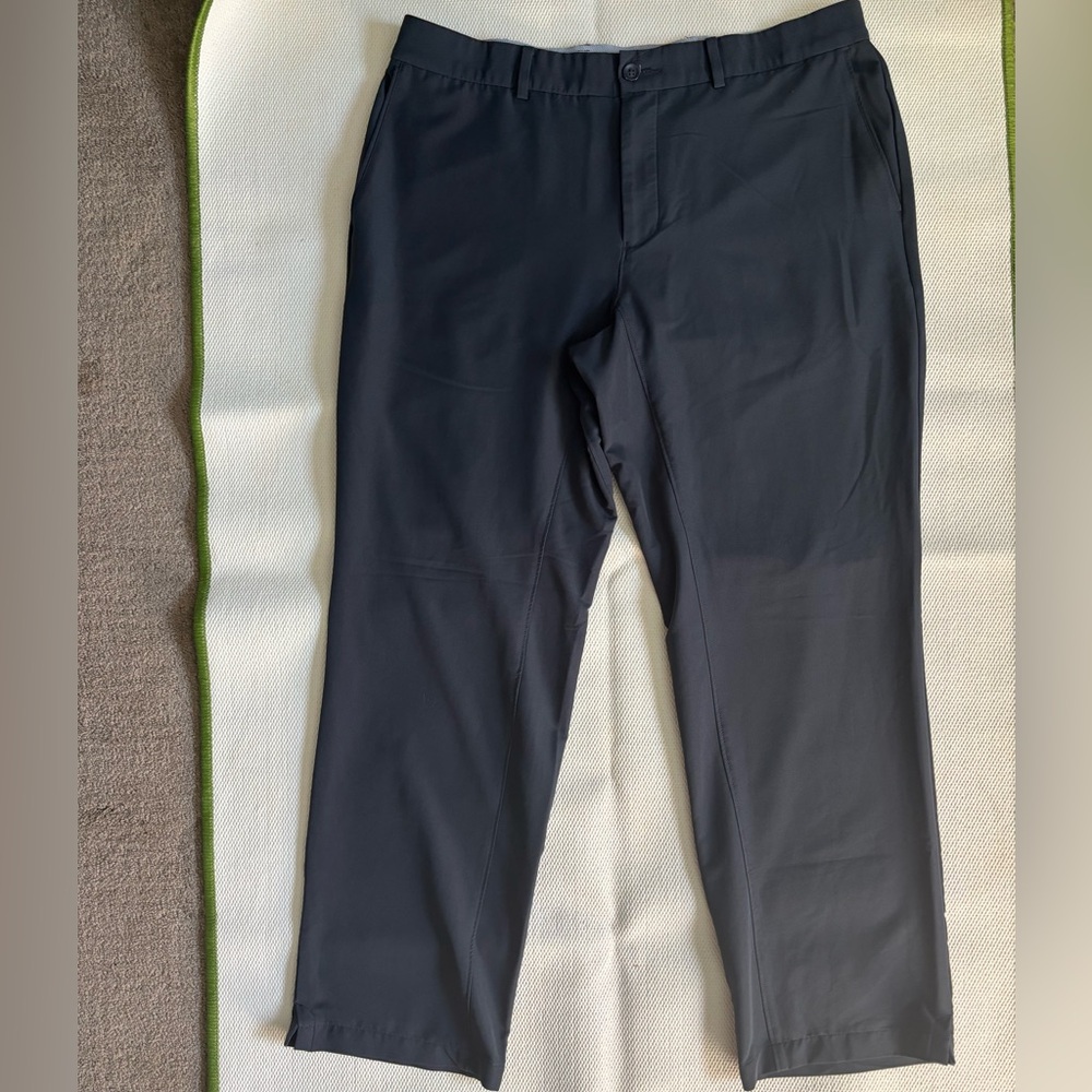 Nike Dri-Fit Performance Golf Pants Black 36x30 Standard Fit Trousers